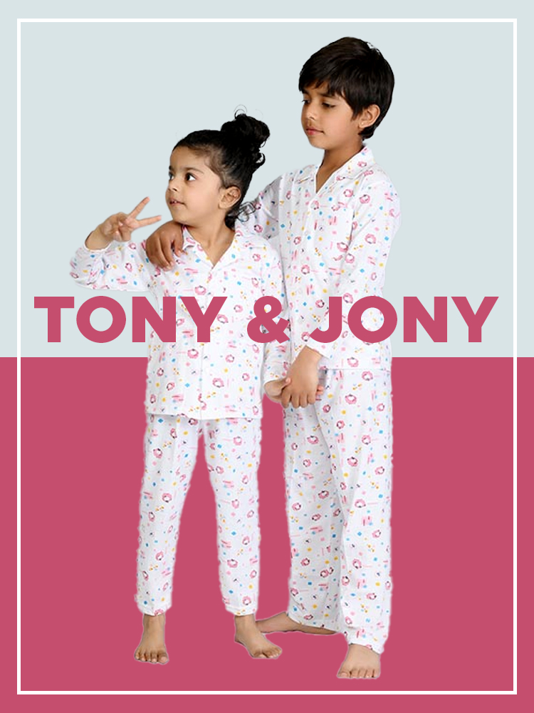 buy Kids full sleeve nightwear